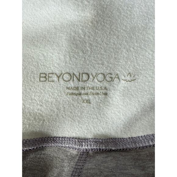 Beyond Yoga Women’s Spacedye High Waisted Leggings Heathered Lavendar Size XXL - Picture 3 of 8